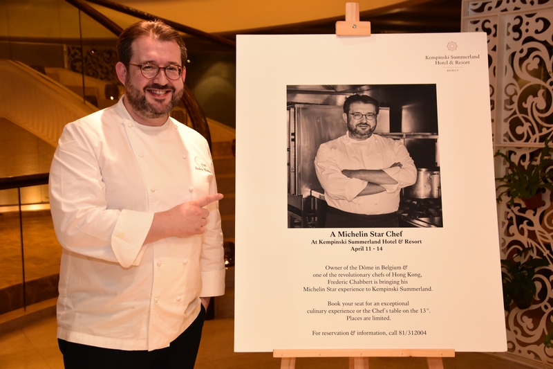 Frederic Chabbert at Kempinski Summerland